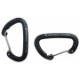 2er-Set Aluminium-Karabiner Ticket to the Moon 2200 kg