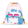 Skischuhtasche Oxybag Sáček na cvičky rosa/weiß lama