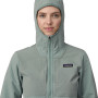 Damen Funktions-Sweatshirt Patagonia W's R2 CrossStrata Hoody