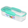 Snack-Box Sistema Snack Attack To Go türkis mint