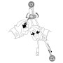 Doppelte Selbstsicherungsschlinge Petzl Dual Connect Adjust