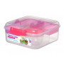 Lunchbox Sistema Bento Cube To Go 1,25L rosa