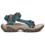 Damensandalen Teva Terra Fi 5 Universal blau/grün Foggy Mountain Blue/ Green