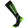 Socken Progress P Cox 8UU Compress schwarz/grün Black/NeonGreen