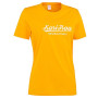 Damen-T-Shirt Kari Traa Mølster Tee 2022 gelb Burst