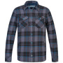 Herrenhemd Rafiki Virage 2023 schwarz pirate plaid