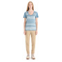 Damen-Funktionsshirt Icebreaker Tech Lite II SS Scoop Tee Reflection Lines