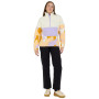 Damen-Sweatshirt Fundango Riva Hybrid Pullover