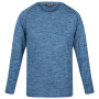 Herren-T-Shirt Regatta Burlow blau/weiß Blue Wing