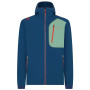 Herren-Sweatshirt La Sportiva Avok Hoody M blau/grün Opal/Grassgreen