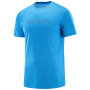 Herren-T-Shirt Salomon Agile Graphic Tee M hellblau BlithHeat