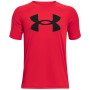 Kinder-T-Shirt Under Armour Tech Big Logo SS rot Red / / Black