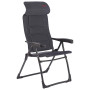 Campingstuhl Crespo AP-215 Air Deluxe Compact grau Grey