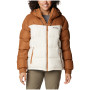 Damen-Winterjacke Columbia Pike Lake™ II Insulated Jacket 2023 braun Camel Brown, Chalk