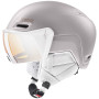 Skihelm Uvex HLMT 700 Visor rosa RoseMat