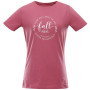 Damen-T-Shirt Alpine Pro Allona rosa meavewood