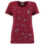 Damen-T-Shirt E9 Gory rot Magenta