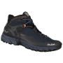 Wanderschuhe Salewa Ms Ultra Flex 2 Mid Gtx schwarz Black Out/Red Orange