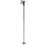 Skistöcke Leki Detect S schwarz/grau dark anthracite-black
