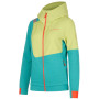 Damen-Sweatshirt La Sportiva Mood Hoody W blau/grün Lagoon/Green Banana