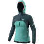 Damenjacke Dynafit Tour Wool Thermal W Hoody blau/grün blueberry BRITTANY/8060