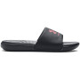 Damenpantoffeln Under Armour W Ansa Fix SL schwarz/rosa Black / Black / Pink Elixir