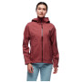 Damenjacke Black Diamond Stormline Stretch Rain Shell weinfarbe Cherrywood