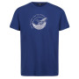 Herren-T-Shirt Regatta Cline VI blau/weiß Lapis Blue