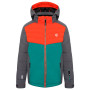 Kinderjacke Dare 2b Cheerful Jacket grau/orange Dkstorm/Ambg