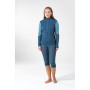 Damen-Rollkragenpullover Devold Wool Mesh Woman Half Zip Neck