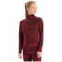 Damen Funktions-Sweatshirt Icebreaker 250 Vertex LS Half Zip Fractured Landscapes
