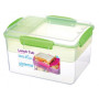 Lunchbox Sistema Sistema Lunch Tube To Go 2,3L hellgrün