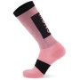 Socken Mons Royale Atlas Merino Snow Sock rosa/rot Dusty Pink