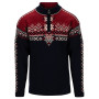 Herrenpullover Dale of Norway 140th Anniversary Masc Sweater dunkelblau Navy Redrose Offwhite