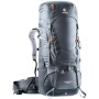 Rucksack Deuter Aircontact 55 + 10 (2020) schwarz GraphiteBlack