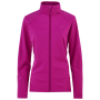 Damen-Sweatshirt Kari Traa Kari F/Z Fleece rosa Fucha