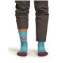 Damensocken Icebreaker Women Merino Hike+ Medium Crew Across the Peaks