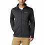 Herren-Sweatshirt Columbia Park View™ Fleece Full Zip 2023 dunkelgrau black heather