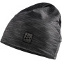 Mütze Craft Adv Microfleece Ponytail schwarz/grau Blackmelange