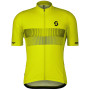 Herren Radtrikot Scott RC Team 10 SS gelb/schwarz sulphur yellow/black