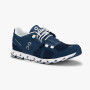 Damen Laufschuhe On Running Cloud 5 blau Denim/White