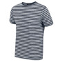 Herren-T-Shirt Regatta Brayden dunkelblau NavyMiniStrp