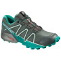 Damenschuhe Salomon Speedcross 4 GTX® W grau/grün BalsamGr/Tropic