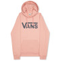 Damen-Sweatshirt Vans Wm Drop V Logo Hoodie rosa Peach Beige