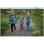 Kinder-T-Shirt Wouki Bara Magenta