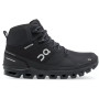 Damen Trekkingschuhe On Running Cloudrock Waterproof schwarz AllBlack