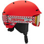 Helmgröße: 53-56 cm / Farbe: rot
