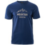 Herren-T-Shirt Hi-Tec Tivo blau/grau Estate Blue
