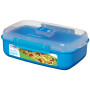 Essensbox Sistema Rectangle 1.25l blau