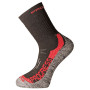 Socken Progress XTR 8MR X-Treme Merino schwarz/rot